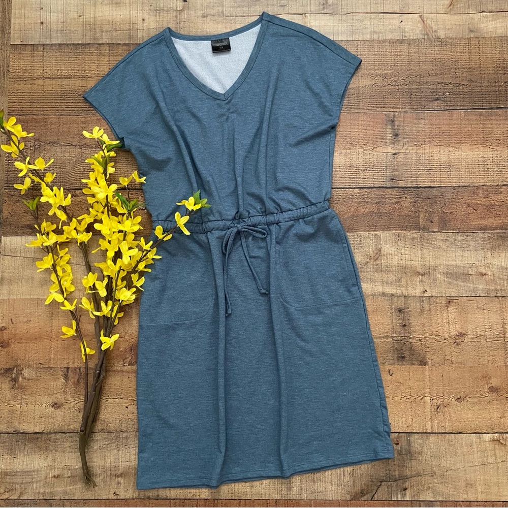 SOFT CASUAL EVERYDAY Dress with Pockets + Elastic Waist